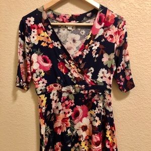 Beautiful Downeast/Emberly Floral Top